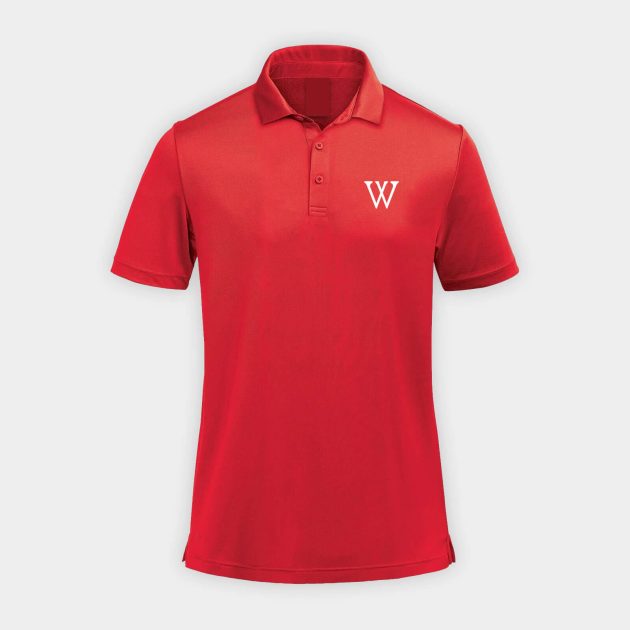 Weekend Fairways Signature Polo Sunday Red - Front